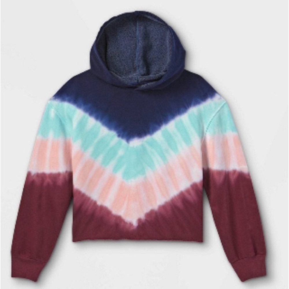 Kids' feece raw edge boxy
Hoodie - art cass